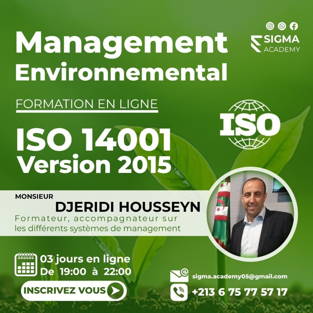 ISO 14001 Management Environnemental