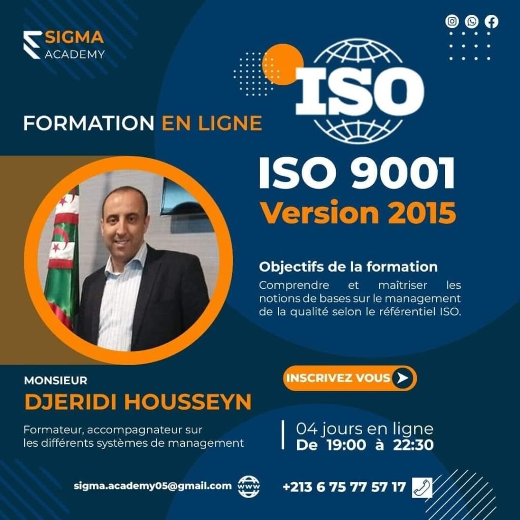 Norme ISO 9001 Version 2015
